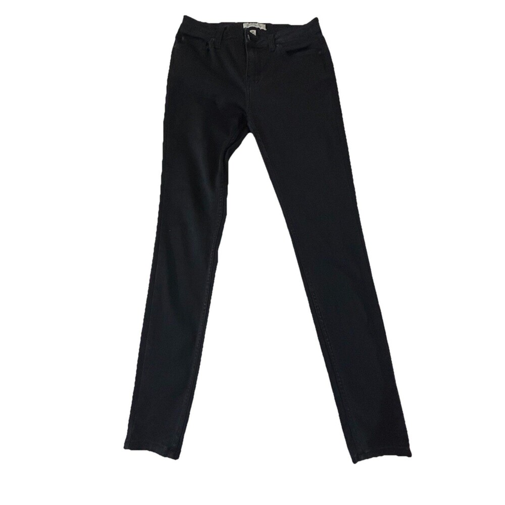 Calvin Klein Jeans Womens 30 Black Stretch Skinny Jegging Style Denim Pants